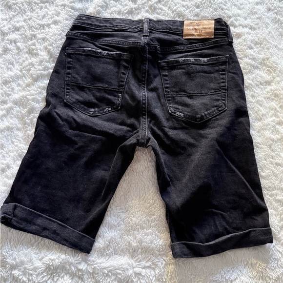 Abercrombie Kids Black Distressed Shorts - Picture 3 of 6